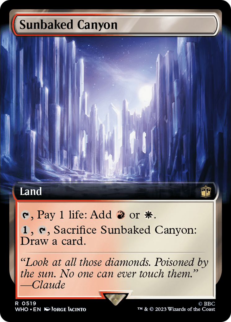 Sunbaked Canyon (Extended Art) [Doctor Who] | L.A. Mood Comics and Games