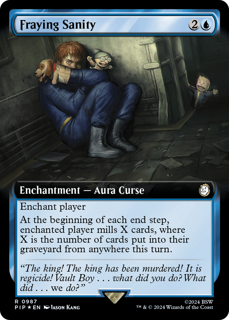 Fraying Sanity (Extended Art) (Surge Foil) [Fallout] | L.A. Mood Comics and Games