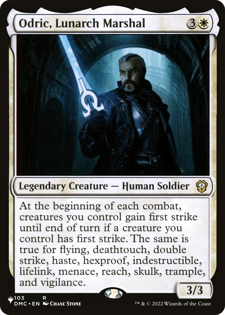 Odric, Lunarch Marshal (DMC) [The List] | L.A. Mood Comics and Games