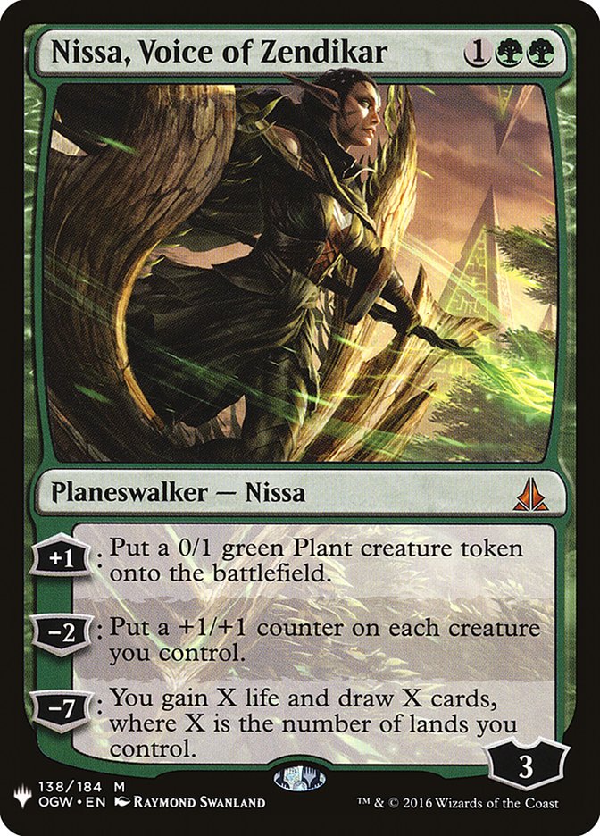 Nissa, Voice of Zendikar [Mystery Booster] | L.A. Mood Comics and Games