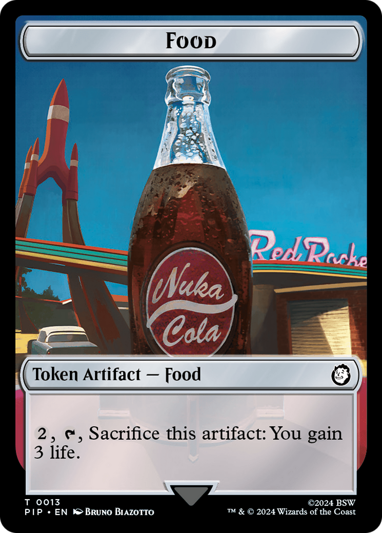Food (0013) // Copy Double-Sided Token [Fallout Tokens] | L.A. Mood Comics and Games