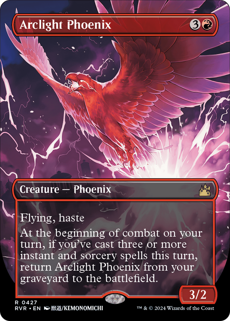 Arclight Phoenix (Anime Borderless) [Ravnica Remastered] | L.A. Mood Comics and Games