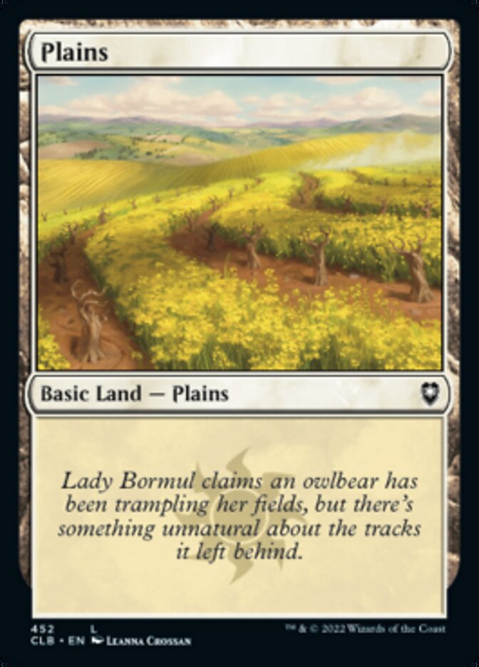 Plains (452) [Commander Legends: Battle for Baldur's Gate] | L.A. Mood Comics and Games