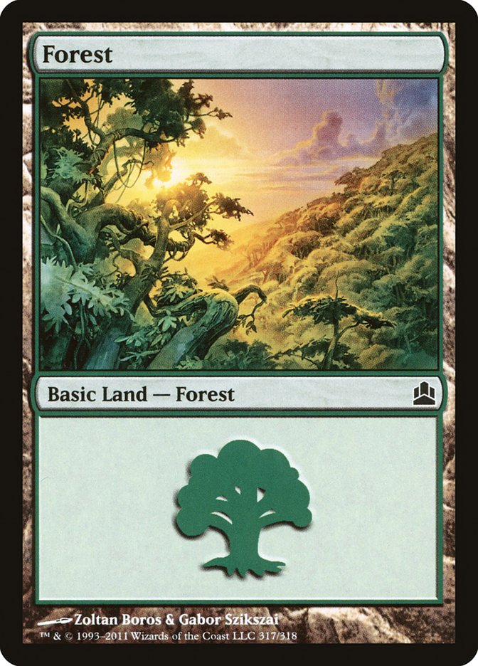 Forest (317) [Commander 2011] | L.A. Mood Comics and Games
