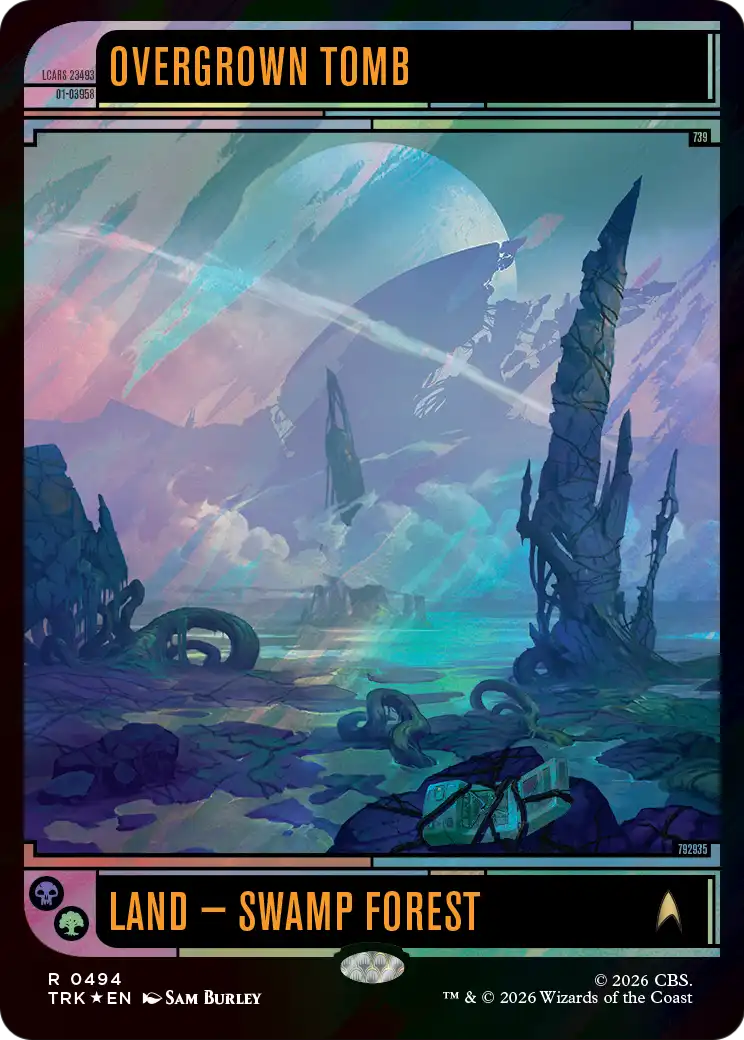 Overgrown Tomb (Surge Foil) [Star Trek] | L.A. Mood Comics and Games