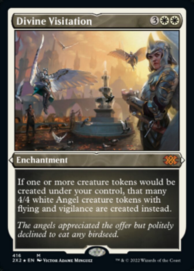 Divine Visitation (Foil Etched) [Double Masters 2022] | L.A. Mood Comics and Games