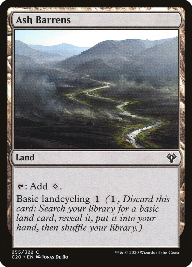 Ash Barrens [Commander 2020] | L.A. Mood Comics and Games