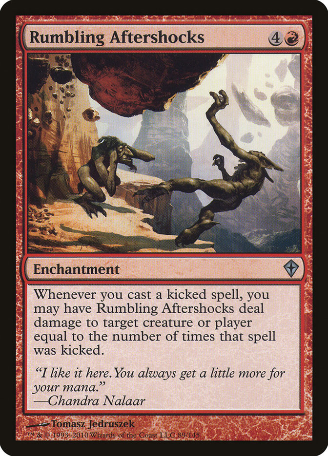 Rumbling Aftershocks [Worldwake] | L.A. Mood Comics and Games