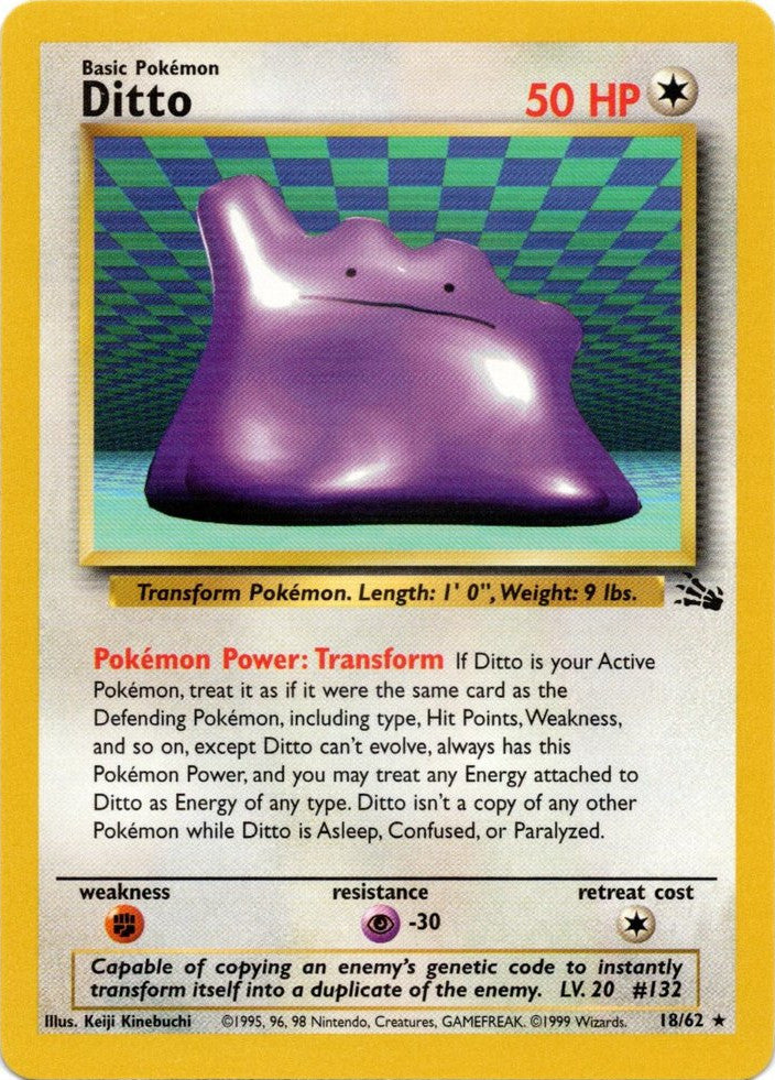 Ditto (18/62) [Fossil Unlimited] | L.A. Mood Comics and Games