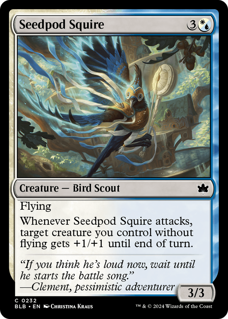 Seedpod Squire [Bloomburrow] | L.A. Mood Comics and Games