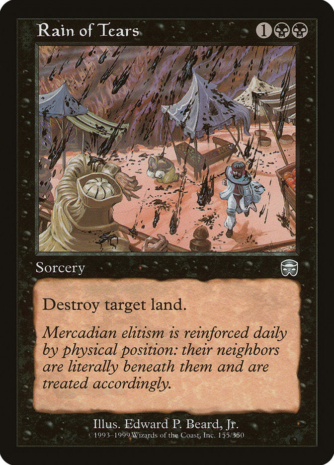 Rain of Tears [Mercadian Masques] | L.A. Mood Comics and Games