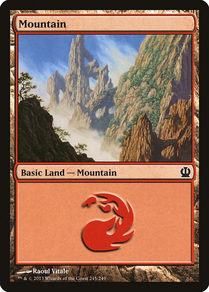 Mountain (245) [Theros] | L.A. Mood Comics and Games