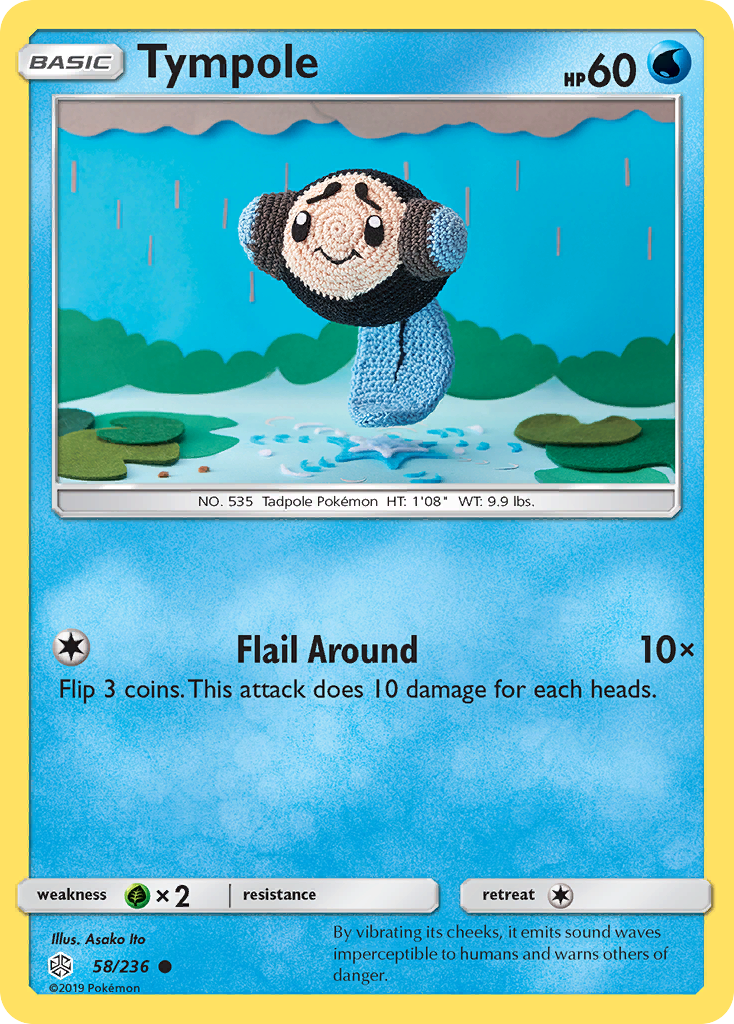 Tympole (58/236) [Sun & Moon: Cosmic Eclipse] | L.A. Mood Comics and Games