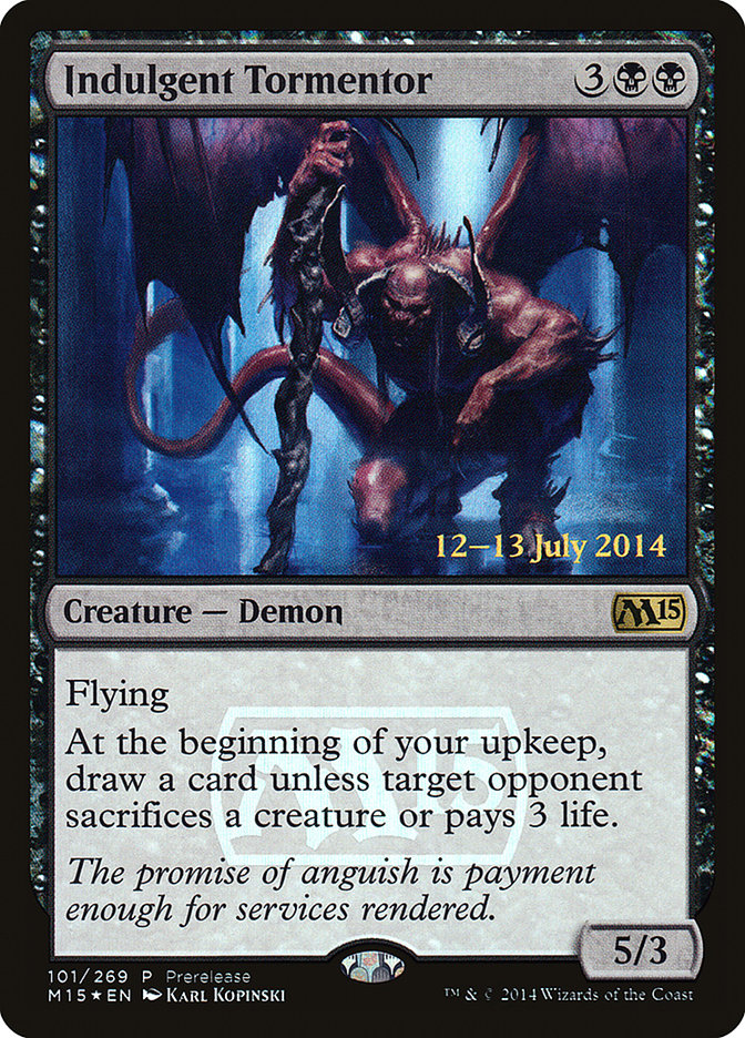 Indulgent Tormentor [Magic 2015 Prerelease Promos] | L.A. Mood Comics and Games