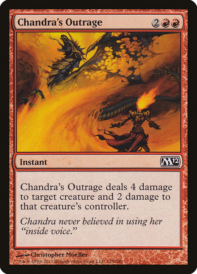 Chandra's Outrage [Magic 2012] | L.A. Mood Comics and Games