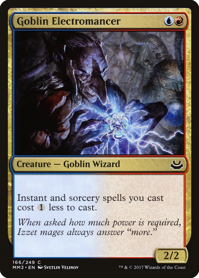 Goblin Electromancer [Modern Masters 2017] | L.A. Mood Comics and Games