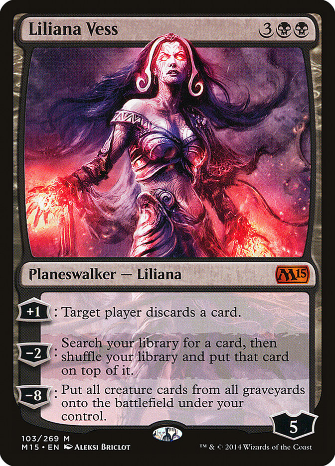 Liliana Vess [Magic 2015] | L.A. Mood Comics and Games