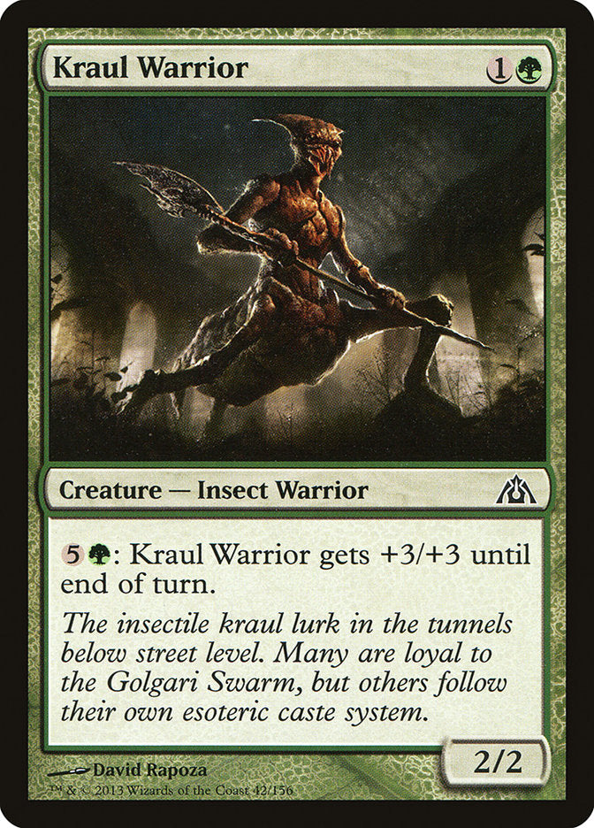 Kraul Warrior [Dragon's Maze] | L.A. Mood Comics and Games