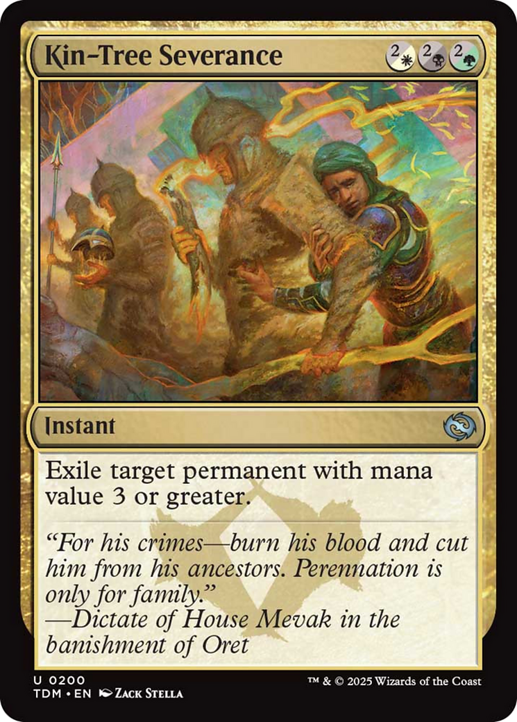 Kin-Tree Severance [Tarkir: Dragonstorm] | L.A. Mood Comics and Games