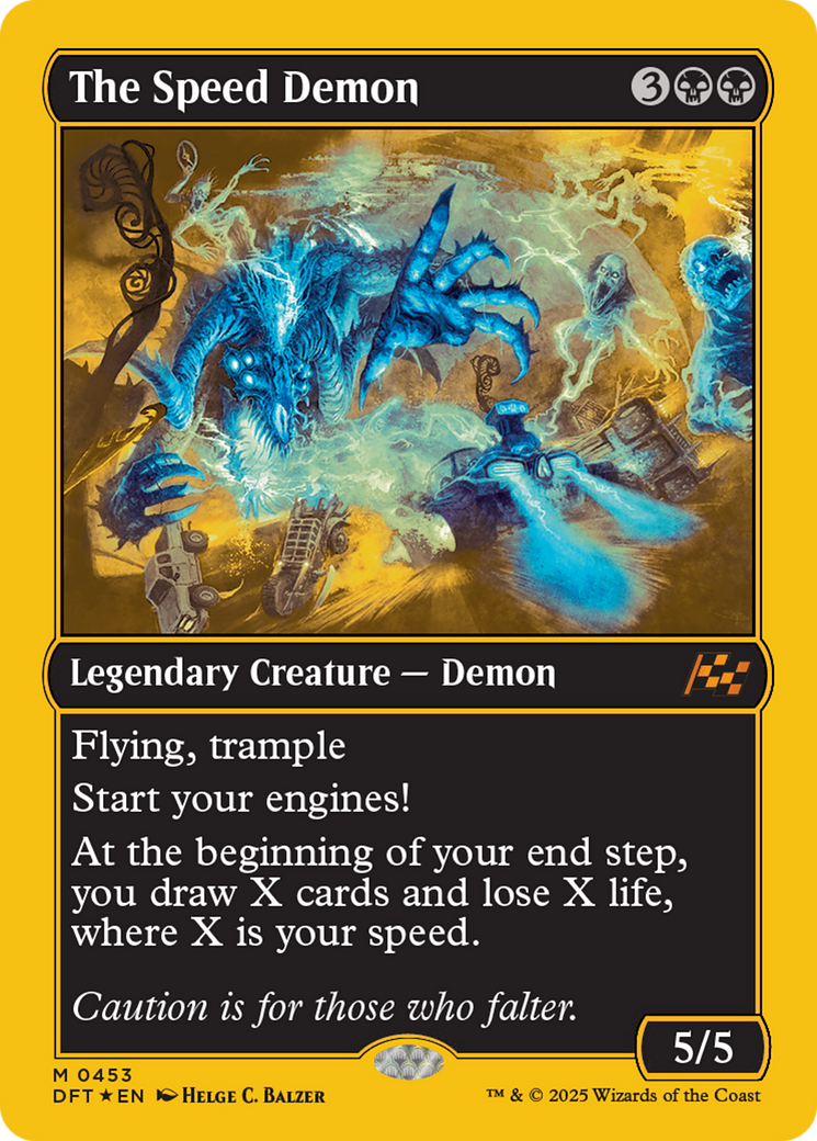 The Speed Demon (First-Place Foil) [Aetherdrift] | L.A. Mood Comics and Games