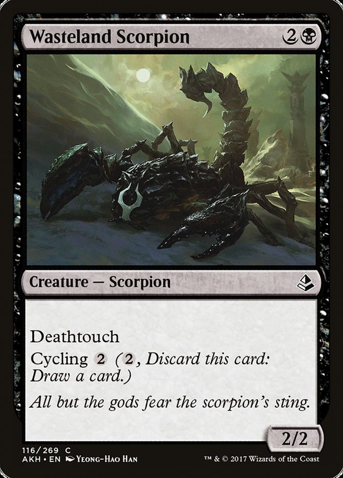 Wasteland Scorpion [Amonkhet] | L.A. Mood Comics and Games