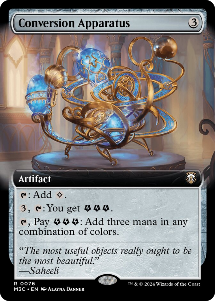 Conversion Apparatus (Extended Art) [Modern Horizons 3 Commander] | L.A. Mood Comics and Games