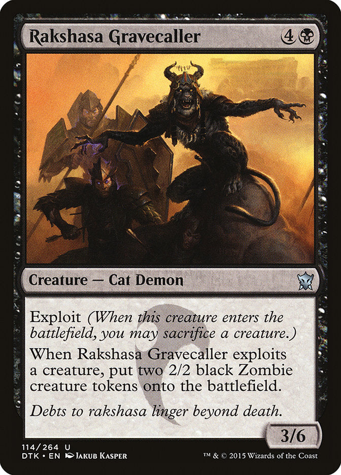 Rakshasa Gravecaller [Dragons of Tarkir] | L.A. Mood Comics and Games