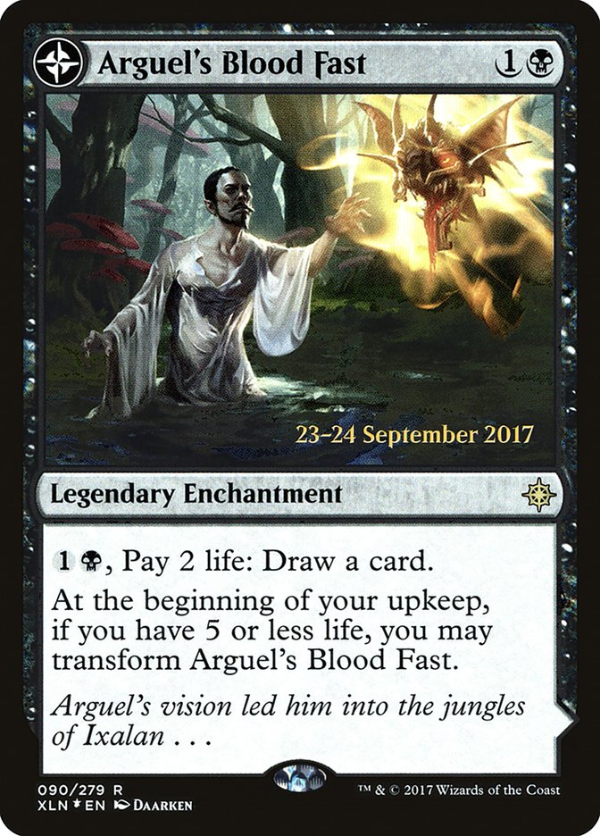 Arguel's Blood Fast // Temple of Aclazotz [Ixalan Prerelease Promos] | L.A. Mood Comics and Games