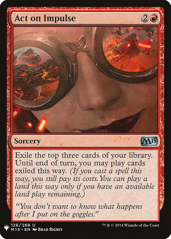 Act on Impulse [Mystery Booster] | L.A. Mood Comics and Games