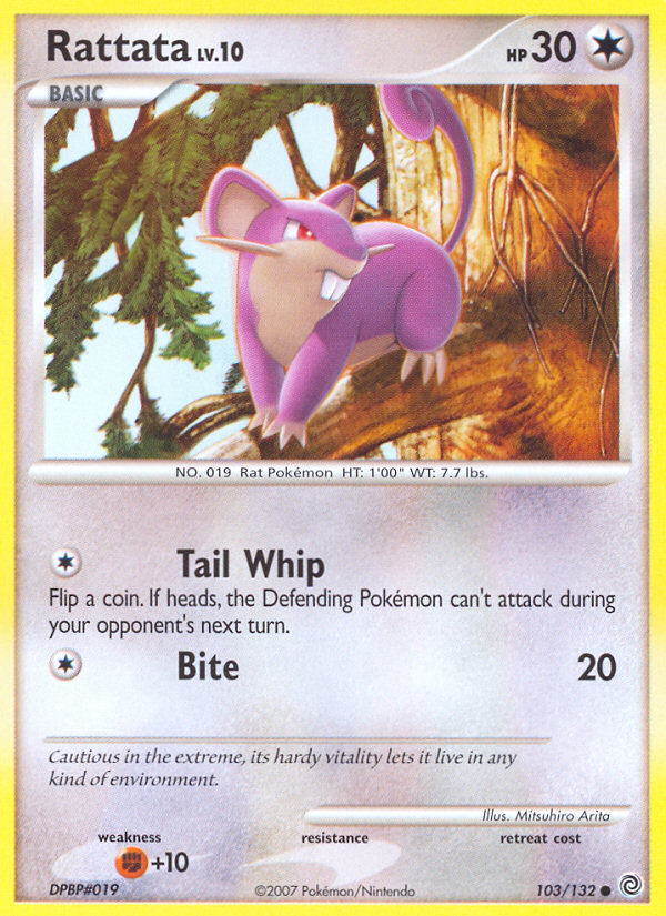 Rattata (103/132) [Diamond & Pearl: Secret Wonders] | L.A. Mood Comics and Games
