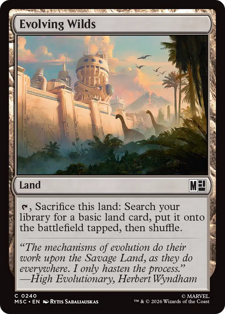 Evolving Wilds [Marvel Super Heroes Commander] | L.A. Mood Comics and Games
