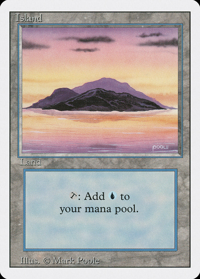 Island (Sunset / Signature on Right) [Revised Edition] | L.A. Mood Comics and Games