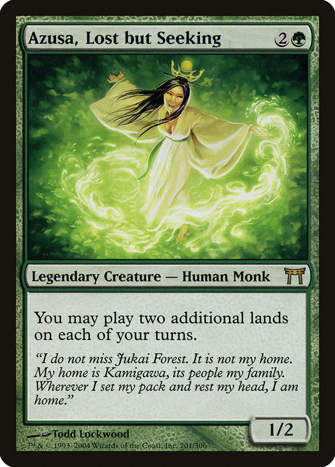 Azusa, Lost but Seeking [Champions of Kamigawa] | L.A. Mood Comics and Games