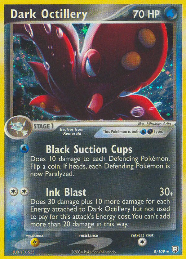 Dark Octillery (8/109) [EX: Team Rocket Returns] | L.A. Mood Comics and Games