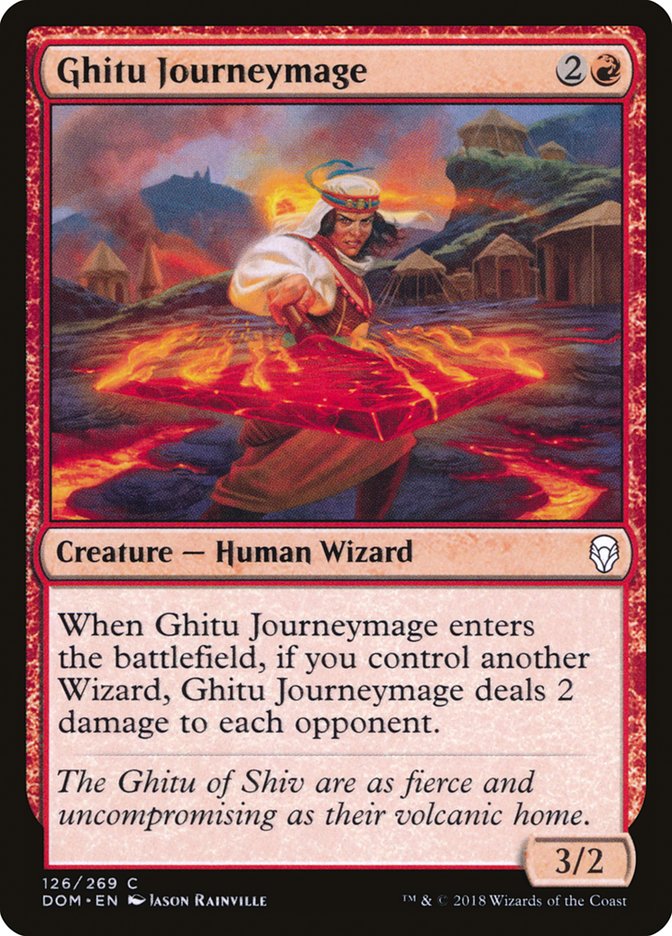 Ghitu Journeymage [Dominaria] | L.A. Mood Comics and Games