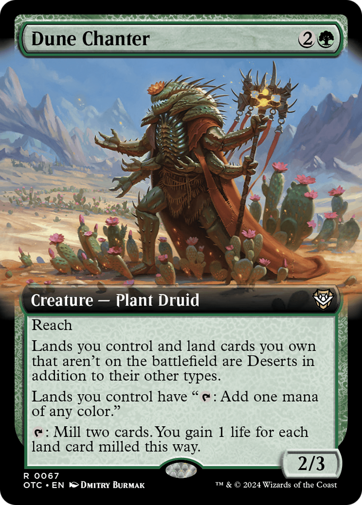 Dune Chanter (Extended Art) [Outlaws of Thunder Junction Commander] | L.A. Mood Comics and Games