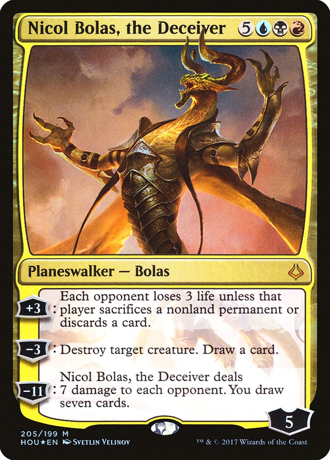 Nicol Bolas, the Deceiver [Hour of Devastation] | L.A. Mood Comics and Games