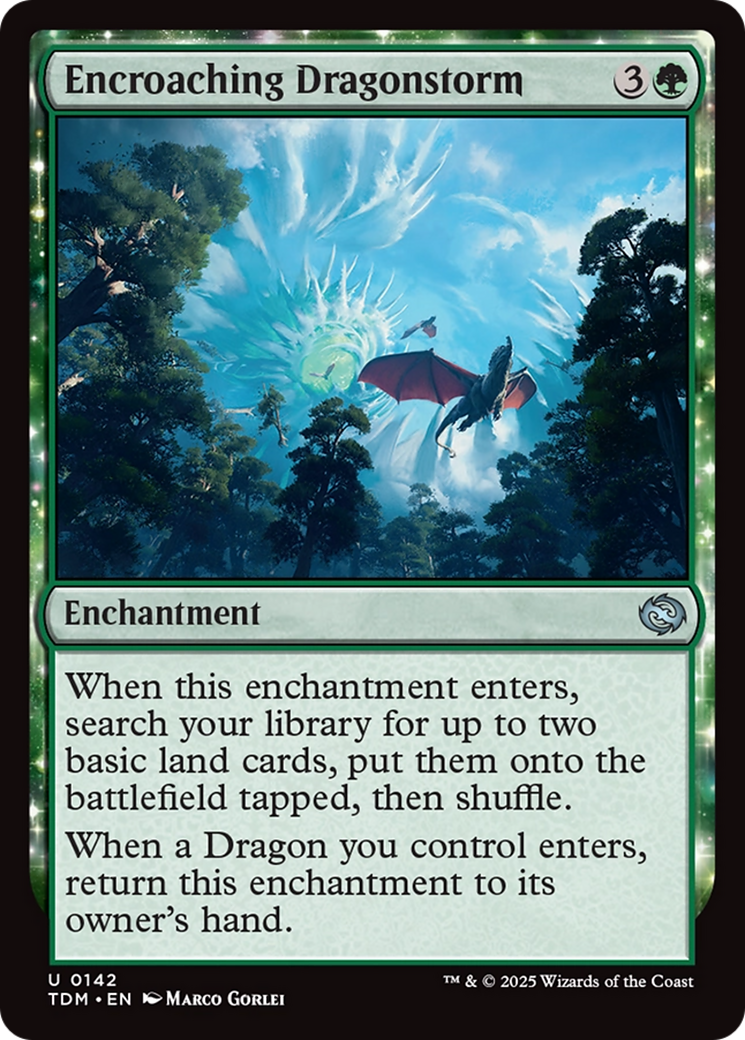 Encroaching Dragonstorm [Tarkir: Dragonstorm] | L.A. Mood Comics and Games