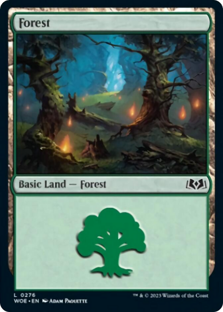 Forest (0276) [Wilds of Eldraine] | L.A. Mood Comics and Games