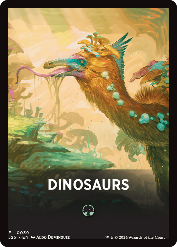 Dinosaurs Theme Card [Foundations Jumpstart Front Cards] | L.A. Mood Comics and Games