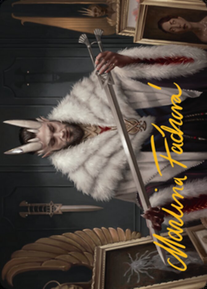 Lord Xander, the Collector Art Card (Gold-Stamped Signature) [Streets of New Capenna Art Series] | L.A. Mood Comics and Games