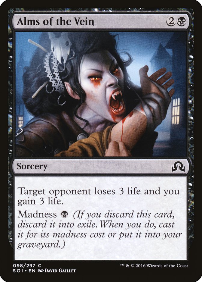 Alms of the Vein [Shadows over Innistrad] | L.A. Mood Comics and Games