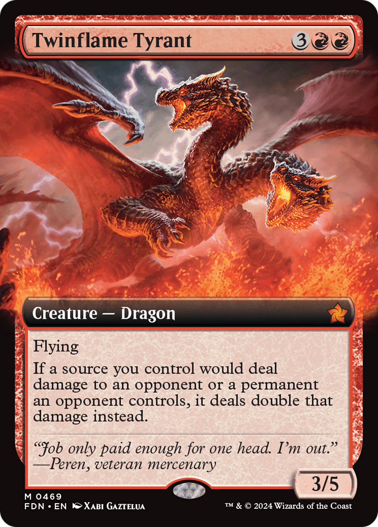 Twinflame Tyrant (Extended Art) [Foundations] | L.A. Mood Comics and Games