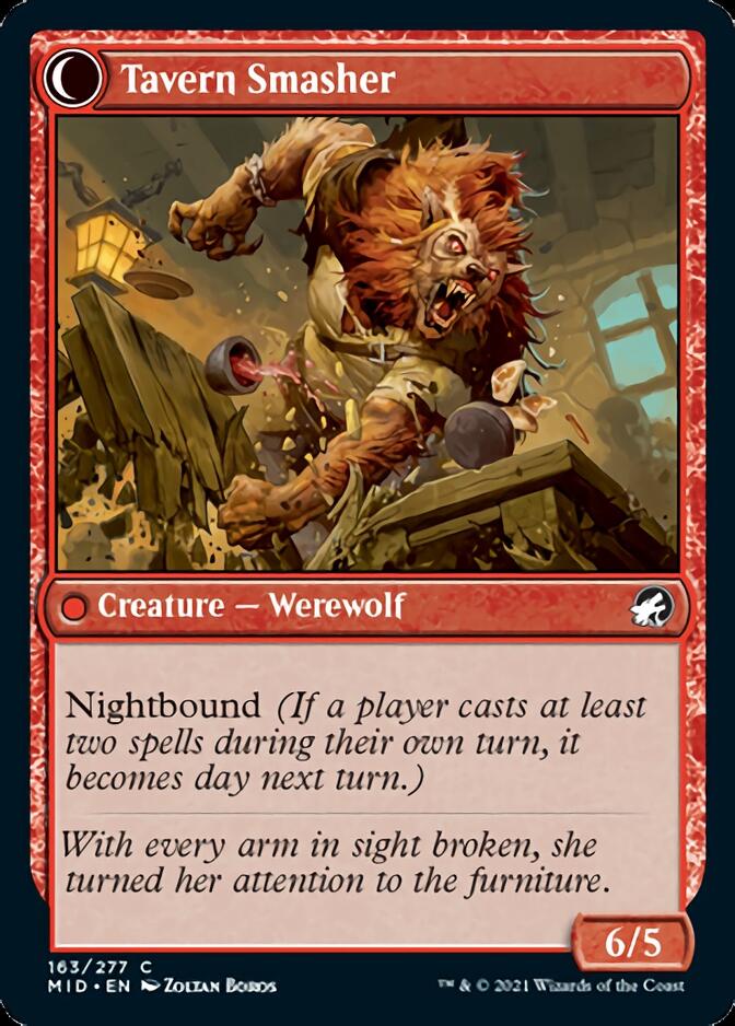 Tavern Ruffian // Tavern Smasher [Innistrad: Midnight Hunt] | L.A. Mood Comics and Games