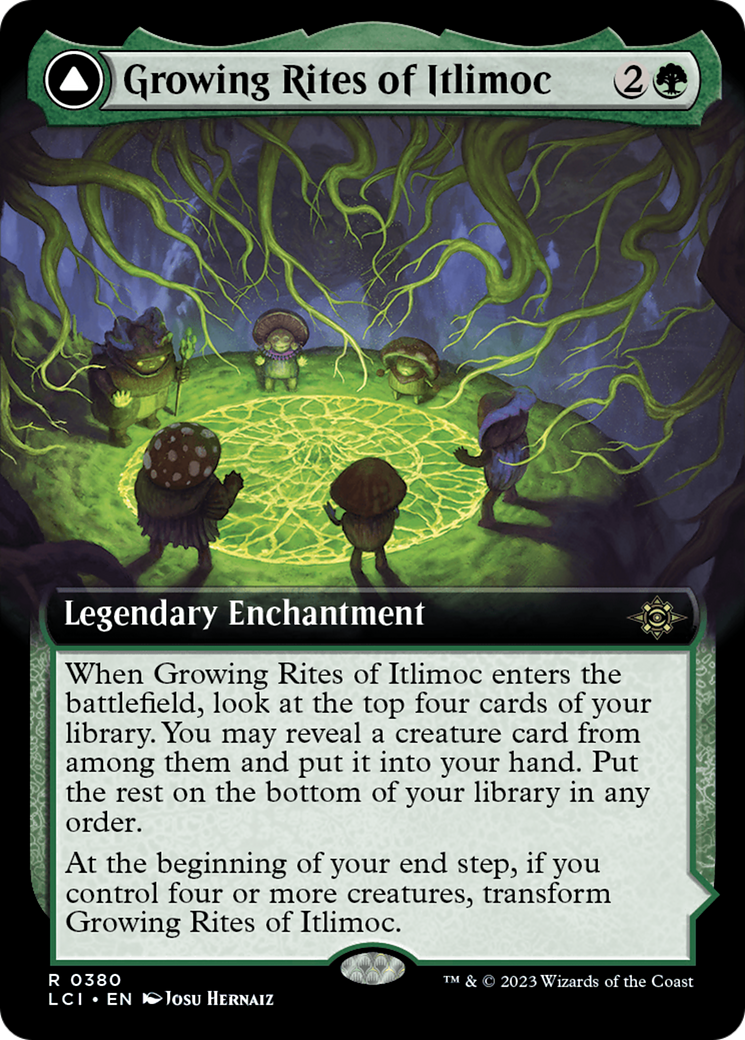 Growing Rites of Itlimoc // Itlimoc, Cradle of the Sun (Extended Art) [The Lost Caverns of Ixalan] | L.A. Mood Comics and Games
