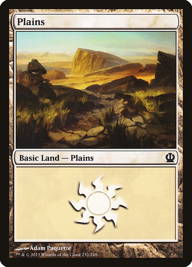 Plains (232) [Theros] | L.A. Mood Comics and Games