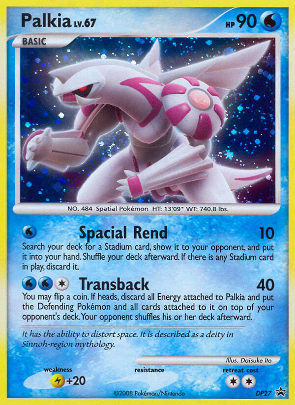 Palkia (DP27) [Diamond & Pearl: Black Star Promos] | L.A. Mood Comics and Games