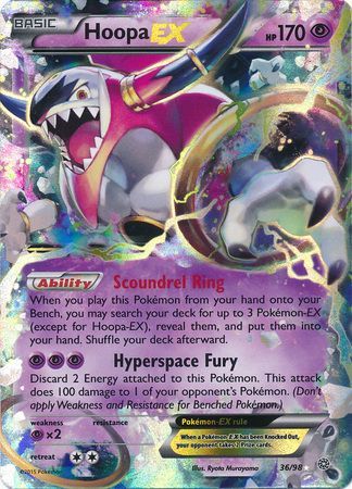 Hoopa EX (36/98) (Jumbo Card) [XY: Ancient Origins] | L.A. Mood Comics and Games