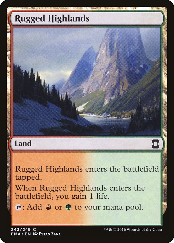 Rugged Highlands [Eternal Masters] | L.A. Mood Comics and Games