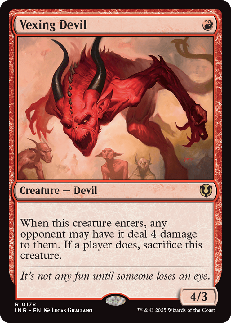 Vexing Devil [Innistrad Remastered] | L.A. Mood Comics and Games